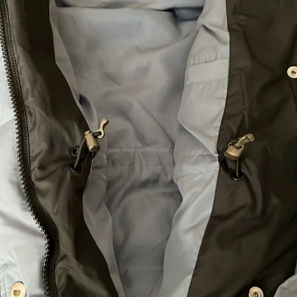 Lands’End Black Down Maxi Coat Sz XS - Picture 10 of 14